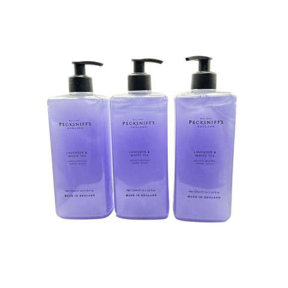 NEW Pecksniffs Lavender & White Tea Moisturising Hand Wash 750 ml / 25.3 fl oz - Picture 4 of 4